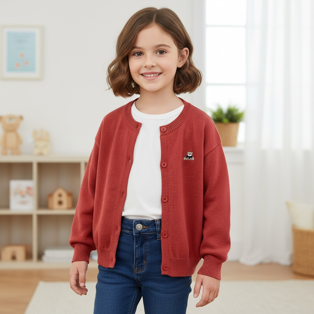 Teddy Bear Knit Cardigan
