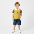 Aviator Polo — Mustard