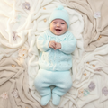Newborn Pearl Knit 3-Piece Set