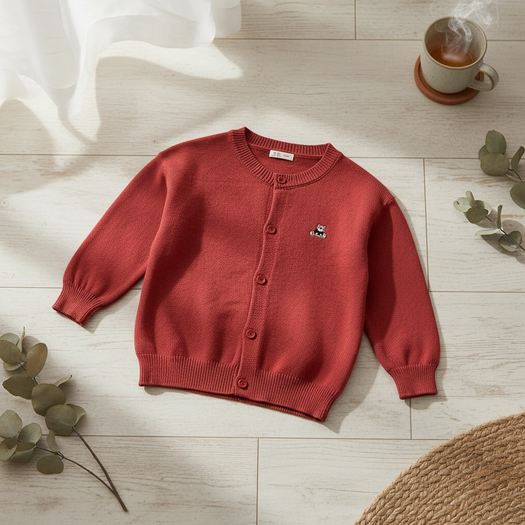 Teddy Bear Knit Cardigan