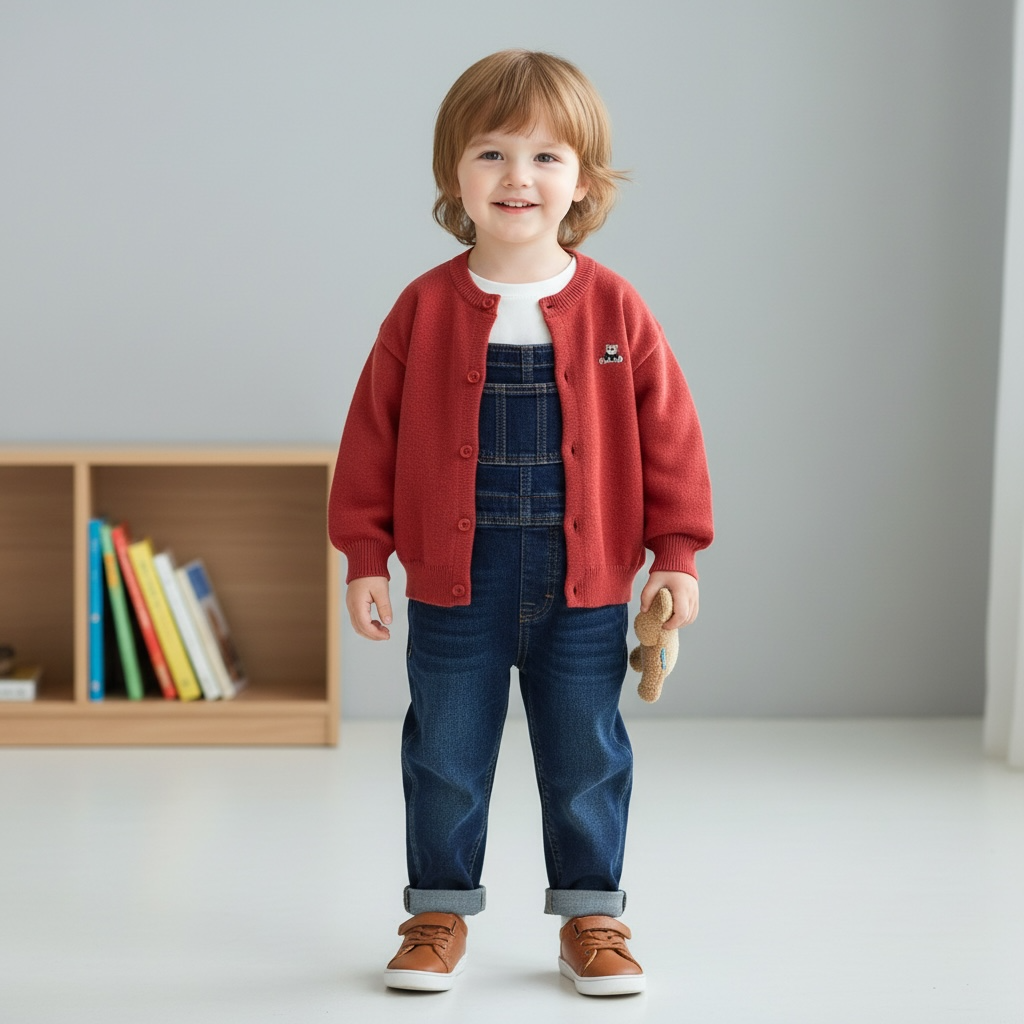 Teddy Bear Knit Cardigan