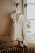 Sand corduroy pinafore